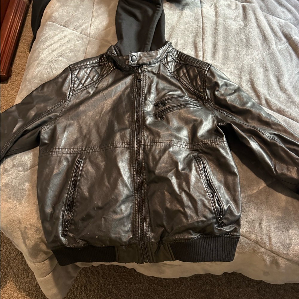 Express Faux Leather Jacket